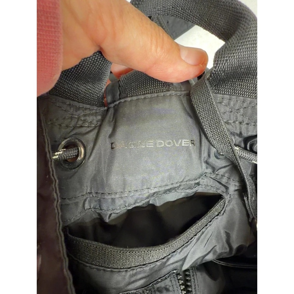 Dagne Dover Nova Bag Black Sling Utility Crossbody Pouch Medium - Picture 7 of 8